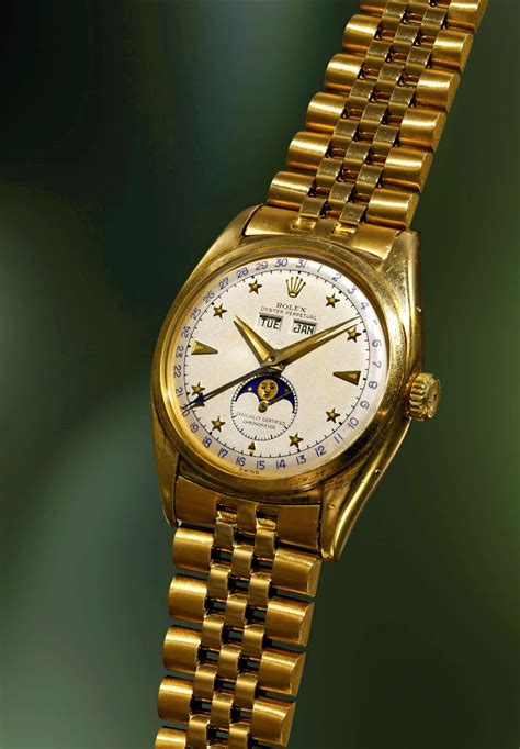 rolex 6062 triple date moonphase|rolex gold moonphase.